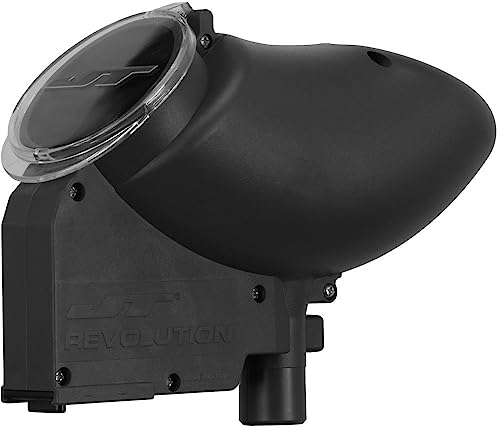 JT Revolution 180 Ball Electronic Paintball Loader - Black