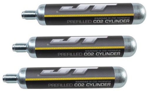 JT Paintball CO2 Tanks - 3 Pack PreFilled